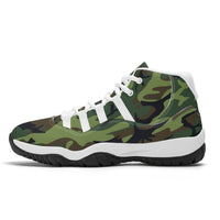 Thumbnail for OOTO - FULL COURT CAMO - High Top Air Retro Sneakers - 1 CAMO COLOR -