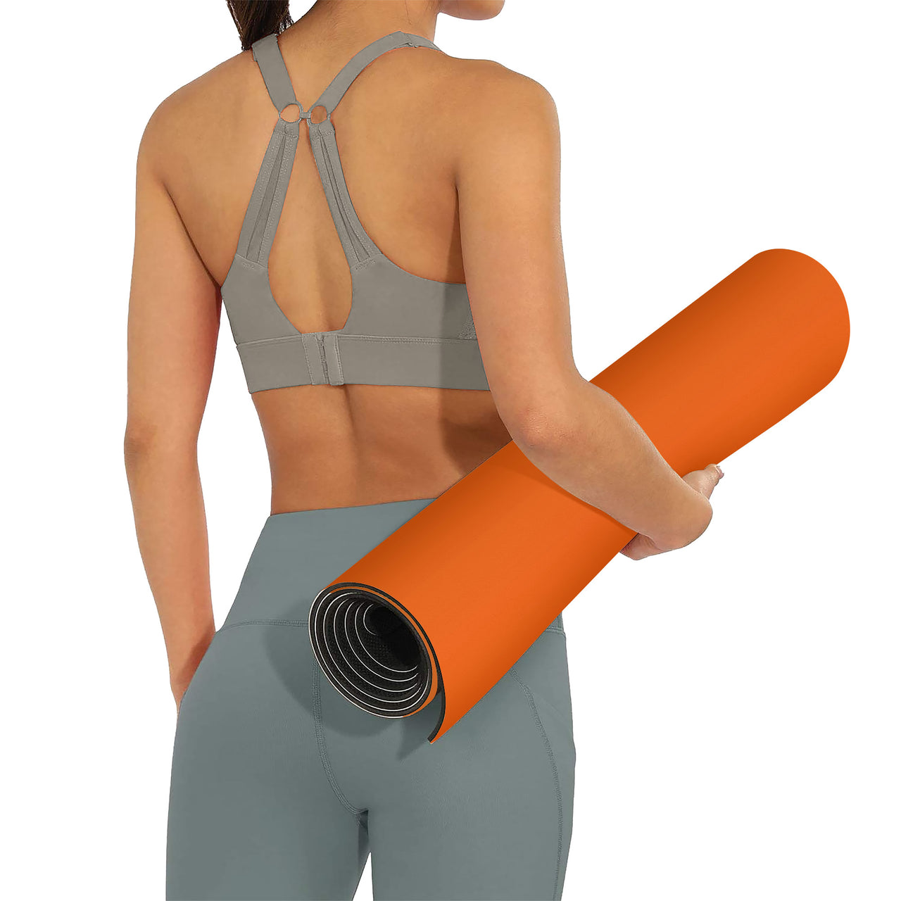 OOTO - Yoga Mat - Orbital gradient orange - green -