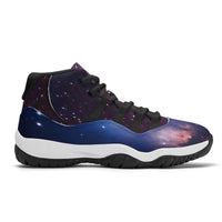 Thumbnail for OOTO - SPACE SCENE - High Top Air Retro Sneakers - Black soles - 1 COLOR -