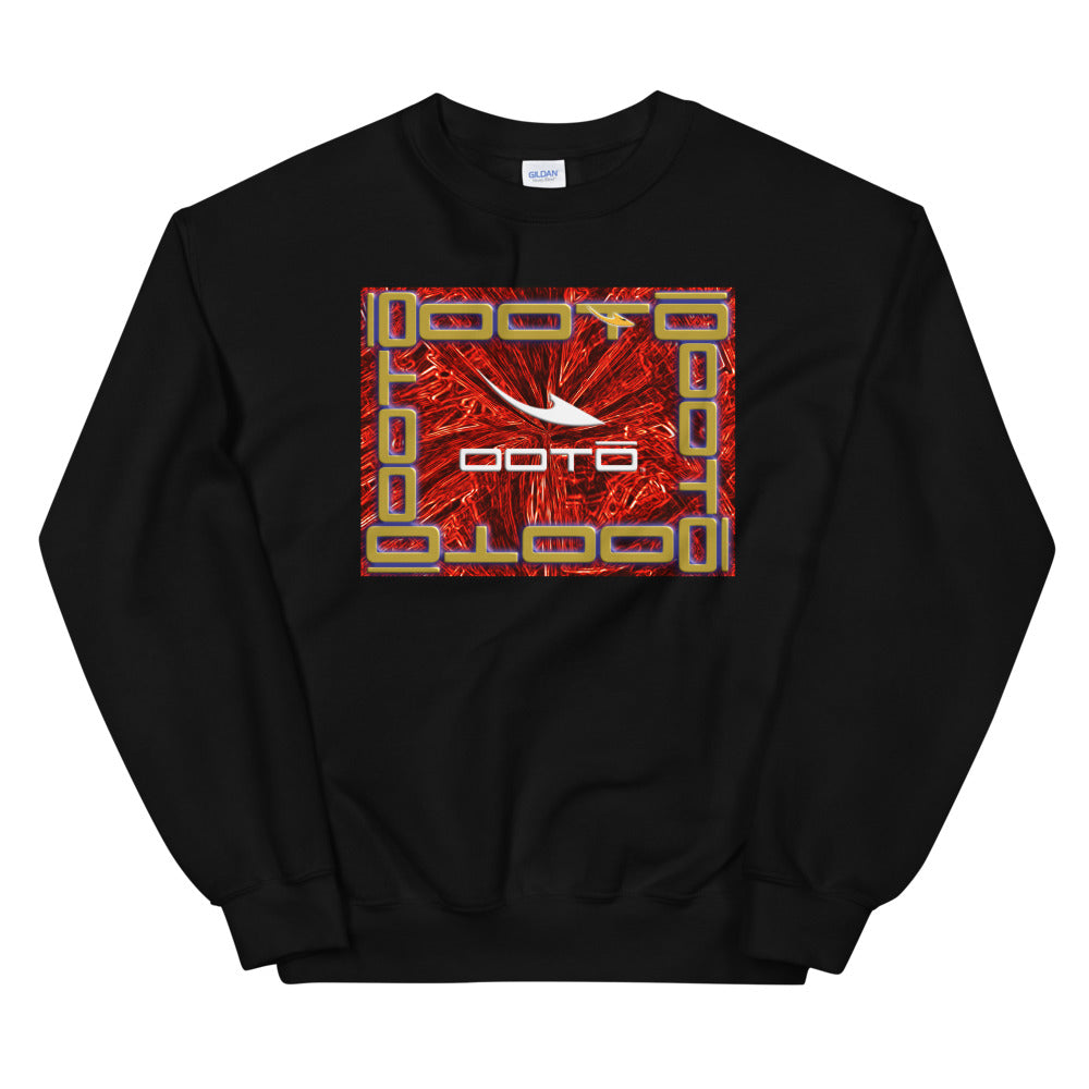 OOTO - DASH EN WHITE - RED FALL - FRAMED - Sweatshirt - 5 COLORS -