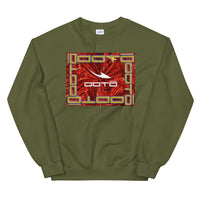 Thumbnail for OOTO - DASH EN WHITE - RED FALL - FRAMED - Sweatshirt - 5 COLORS -