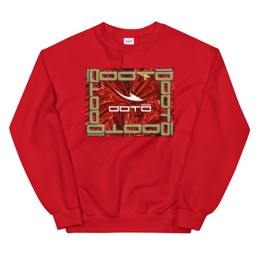 OOTO - DASH EN WHITE - RED FALL - FRAMED - Sweatshirt - 5 COLORS -