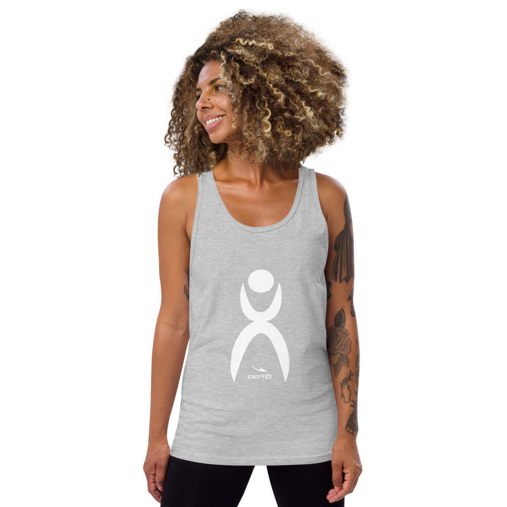 GLYPHIC EN WHITE - Unisex Tank Top - 5 COLORS -