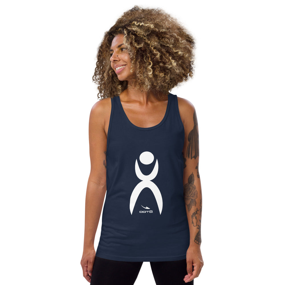 GLYPHIC EN WHITE - Unisex Tank Top - 5 COLORS -