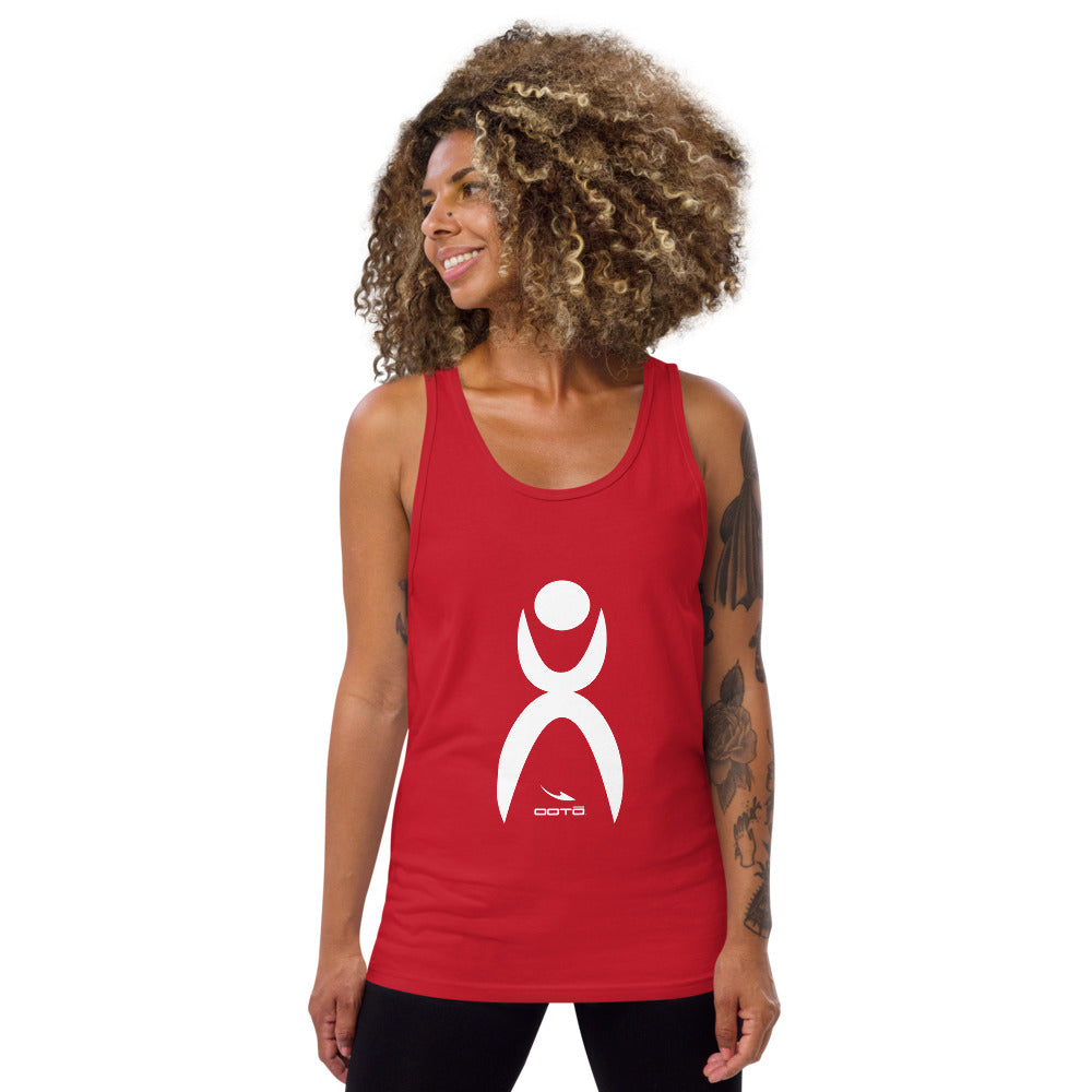 GLYPHIC EN WHITE - Unisex Tank Top - 5 COLORS -