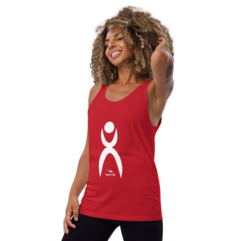 GLYPHIC EN WHITE - Unisex Tank Top - 5 COLORS -