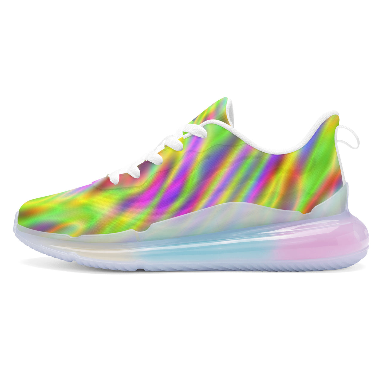 OOTO - SUMMER STROLL / NEON TIDE - SF_S41 Women's Rainbow Atmospheric Cushion Running Shoes - 1 COLOR -