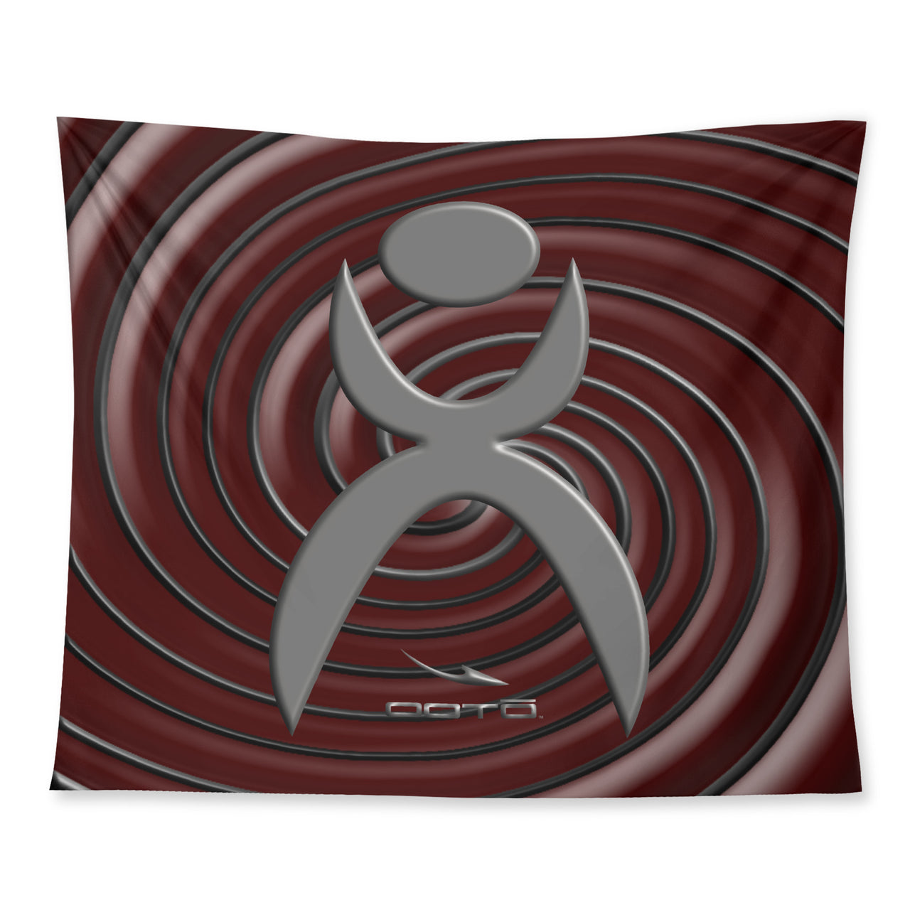 OOTO - SPIRALING GLYPHIC 2 - Wall Tapestry - 3 SIZES -