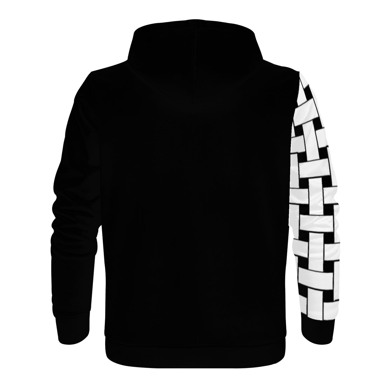 OOTO - WHITE WEAVE RT - D55 Men's Print Hoodie - 1 COLOR -