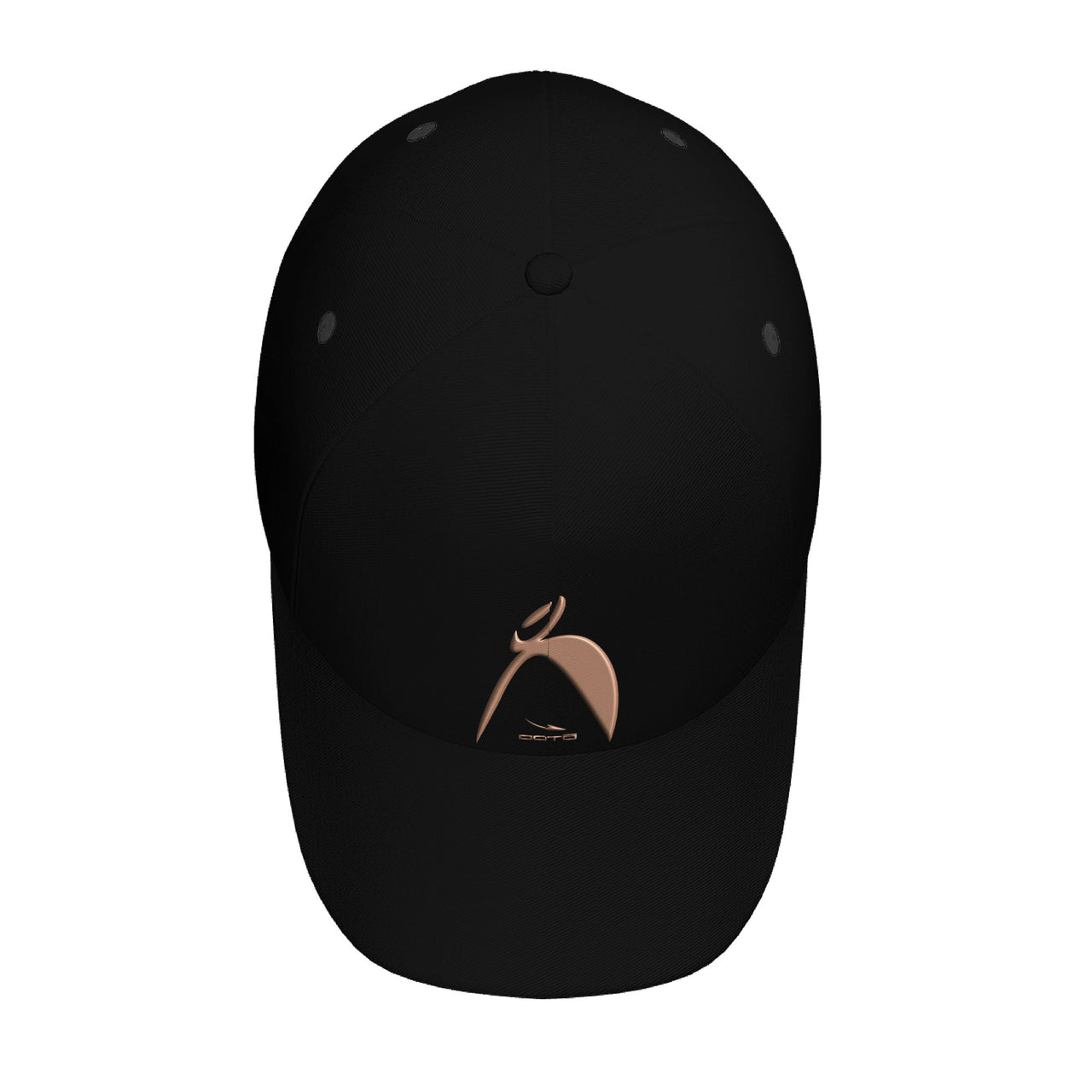 OOTO - BIG STEPPIN GLYPHIC - 3D COPPER PRINT - HC_T9 Curved Brim Baseball Cap - 1 COLOR -