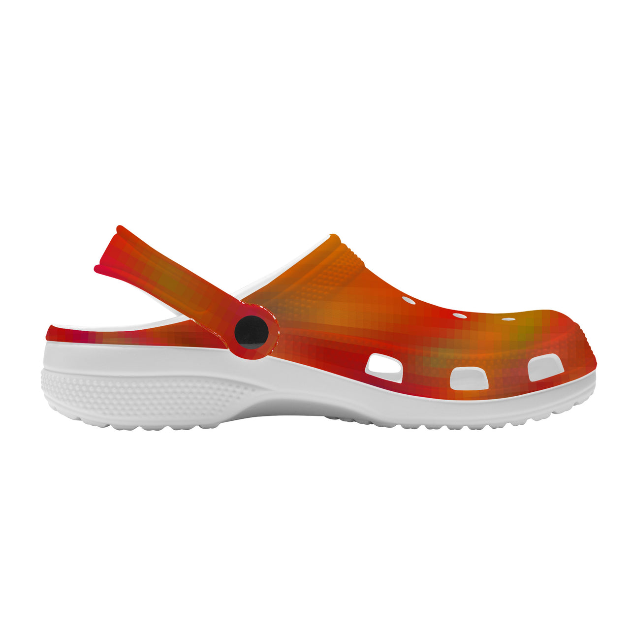 OOTO - DIGITIZED IMPRESSION SUN - SF_S48_- with pivoting heel strap - Crocs Clogs -