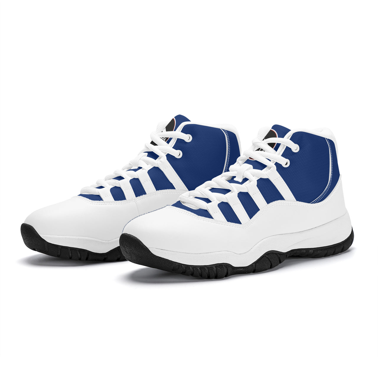 OOTO - High Top Retro Sneakers - FLAG BLUE - 1 COLOR