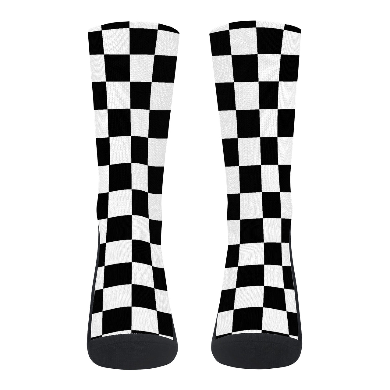 OOTO - CHECKERED - D45 Crew Socks - 2 SIZES -