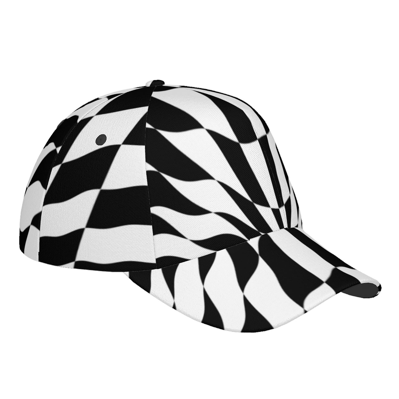 OOTO - CHECKERED PAST - HC_T9 Curved Brim Baseball Cap - 1 COLOR -