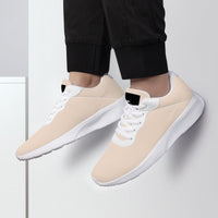 Thumbnail for OOTO - SF_F14 Air Mesh Running Shoes - PEACH DELIGHT - White soles -1 COLOR -