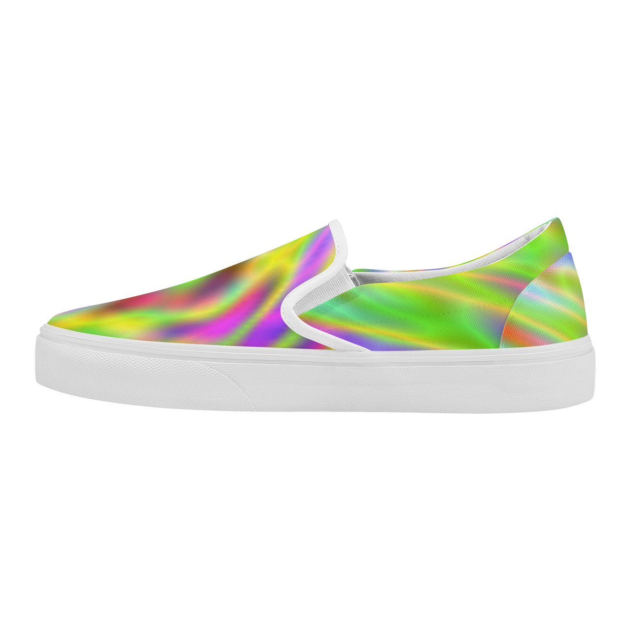 OOTO - WALK ON THE BEACH / NEON TIDE - MD New Style Skate Slip On Shoes - 1 COLOR -