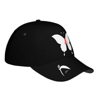 Thumbnail for OOTO - GLYPHIC -N- BUTTERFLY - BIG STEPPIN GLYPHIC - HC_T9 Curved Brim Baseball Cap - 1 COLOR -