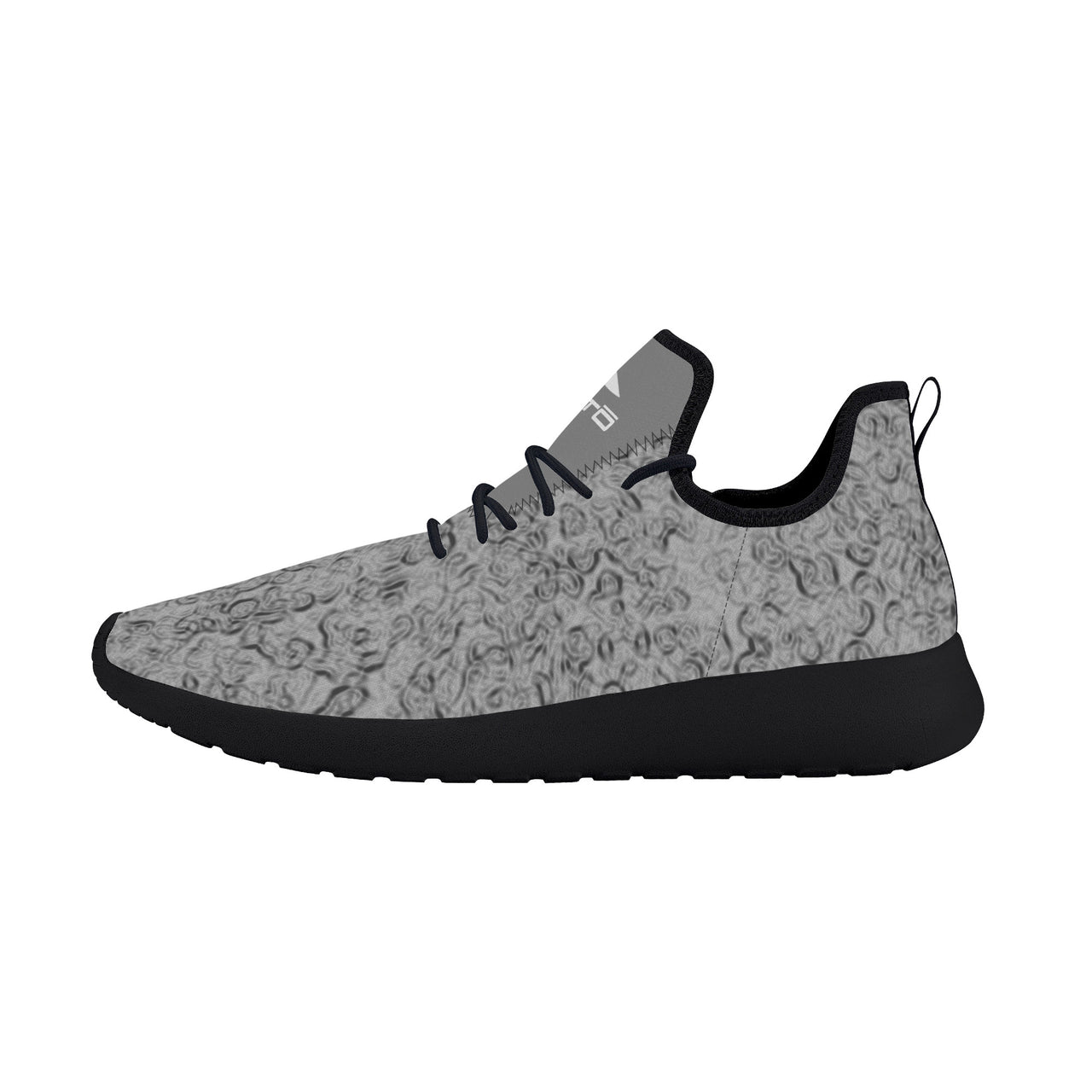 OOTO - Lightweight Mesh Knit Sneaker - ACTIVE GRAY - Black soles - 1 COLOR -