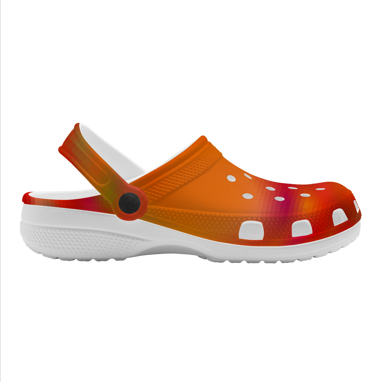 OOTO - DIGITIZED IMPRESSION SUN - SF_S48_- with pivoting heel strap - Crocs Clogs -