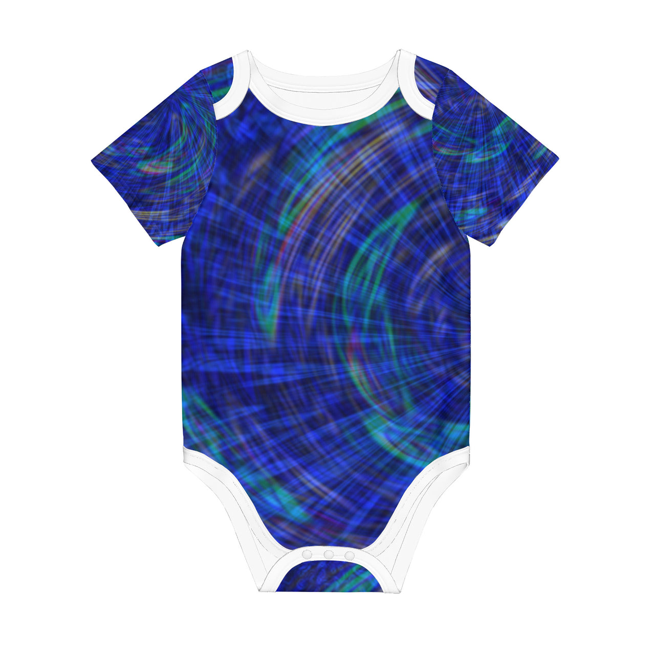 OOTO - PLASMATIC POOL - HC_C3  Short Sleeve Baby One-Piece - 5 SIZES -