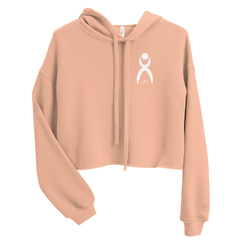 OOTO - GLYPHIC EN WHITE - Crop Hoodie - 4 COLORS -