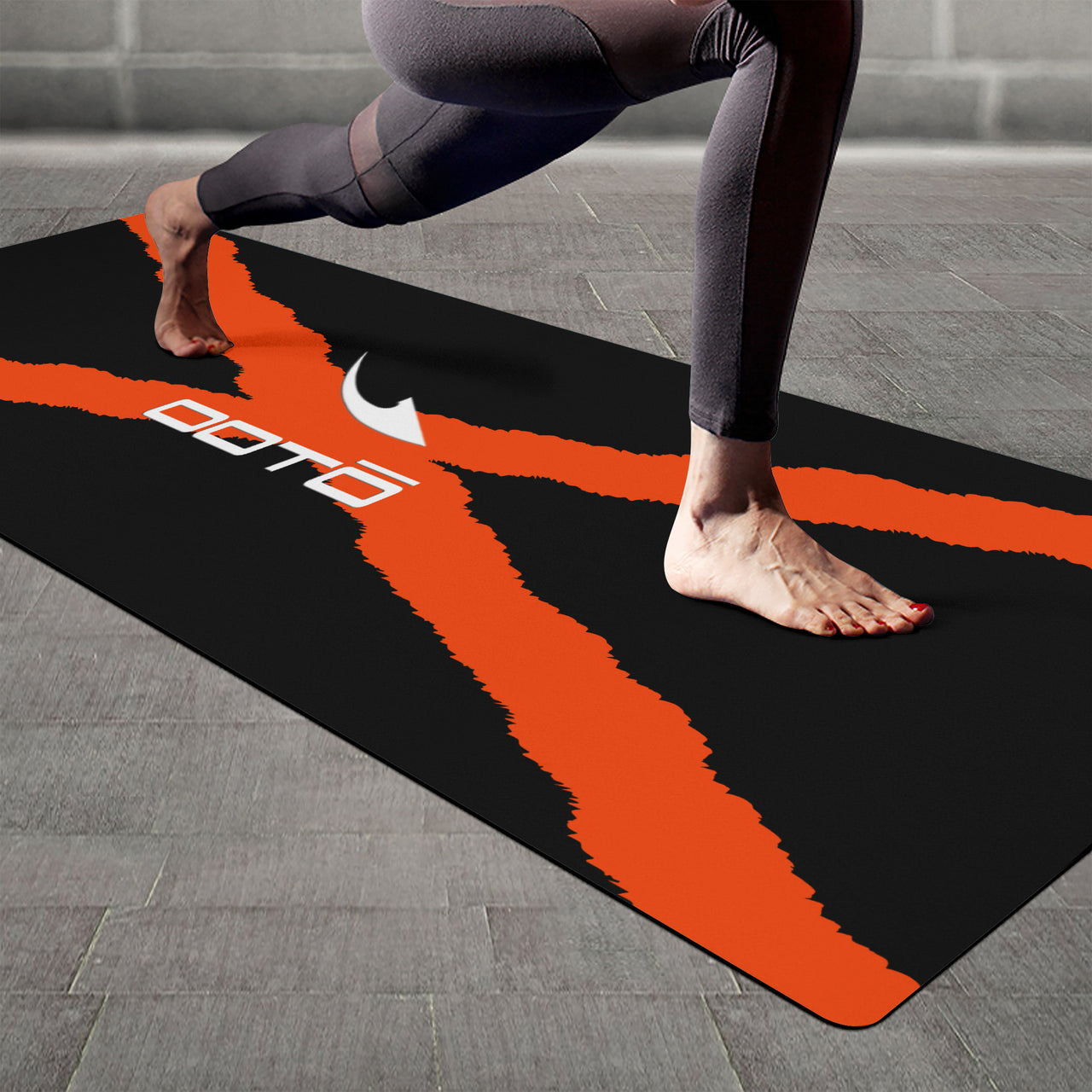 OOTO - Yoga Mat - Red Rip