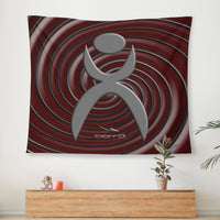 Thumbnail for OOTO - SPIRALING GLYPHIC 2 - Wall Tapestry - 3 SIZES -