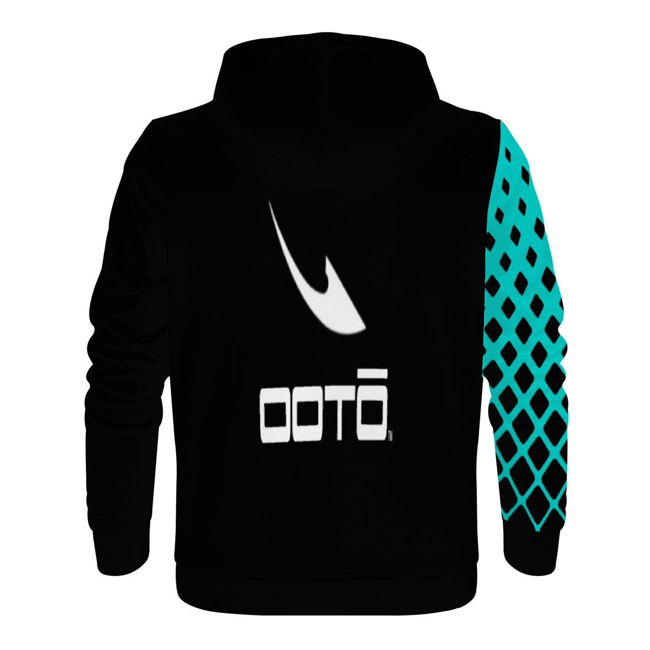 OOTO - STRETCH DASH / RT.SIDE GRADIENT - D55 Men's Print Hoodie - 1 COLOR -