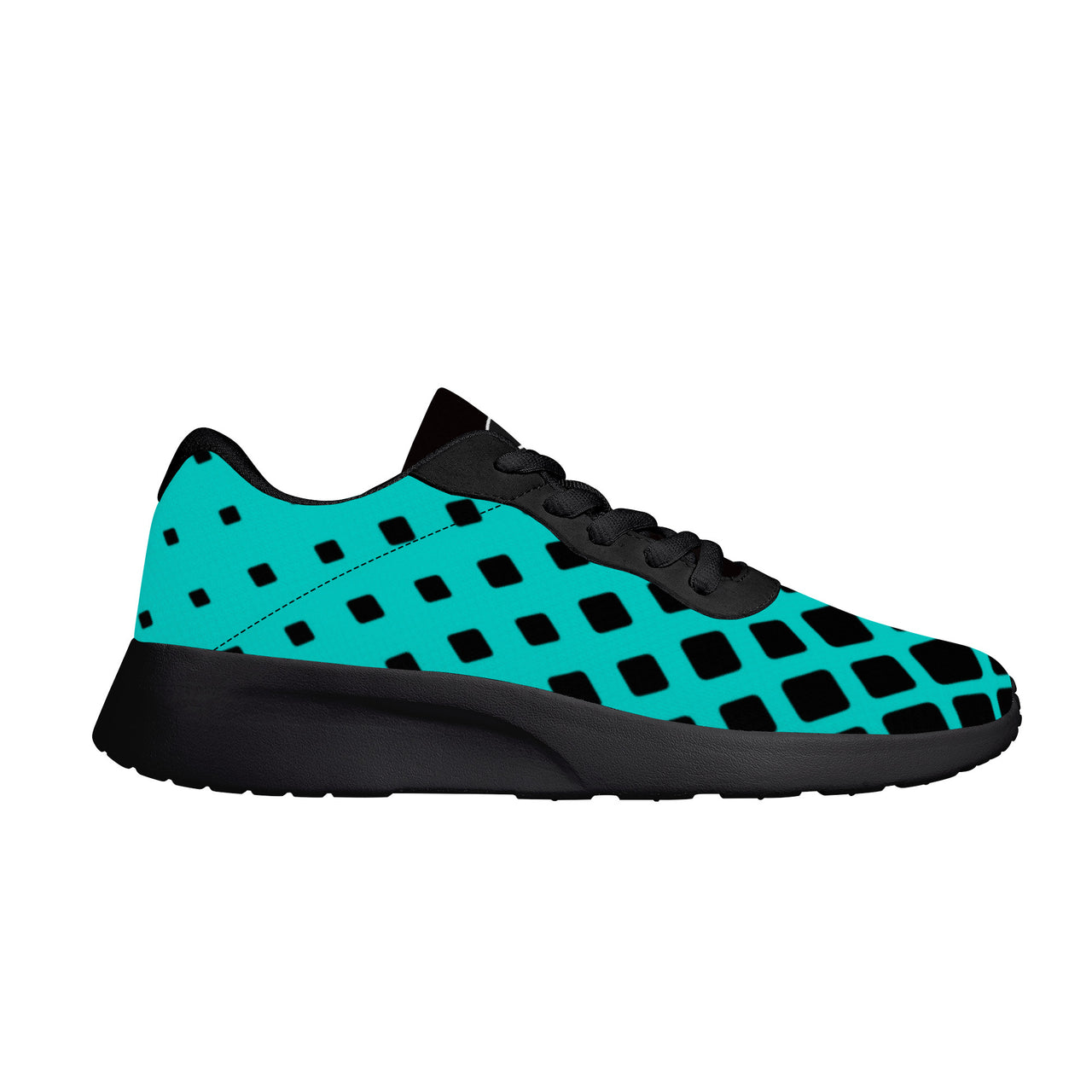 OOTO - Air Mesh Running Shoes - AQUATIC FADE - Black soles - 1 COLOR -