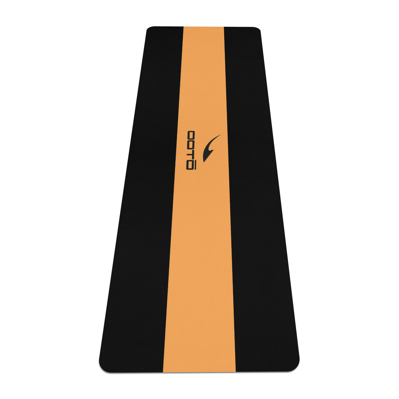 OOTO - Yoga Mat - Neon orange stripe -