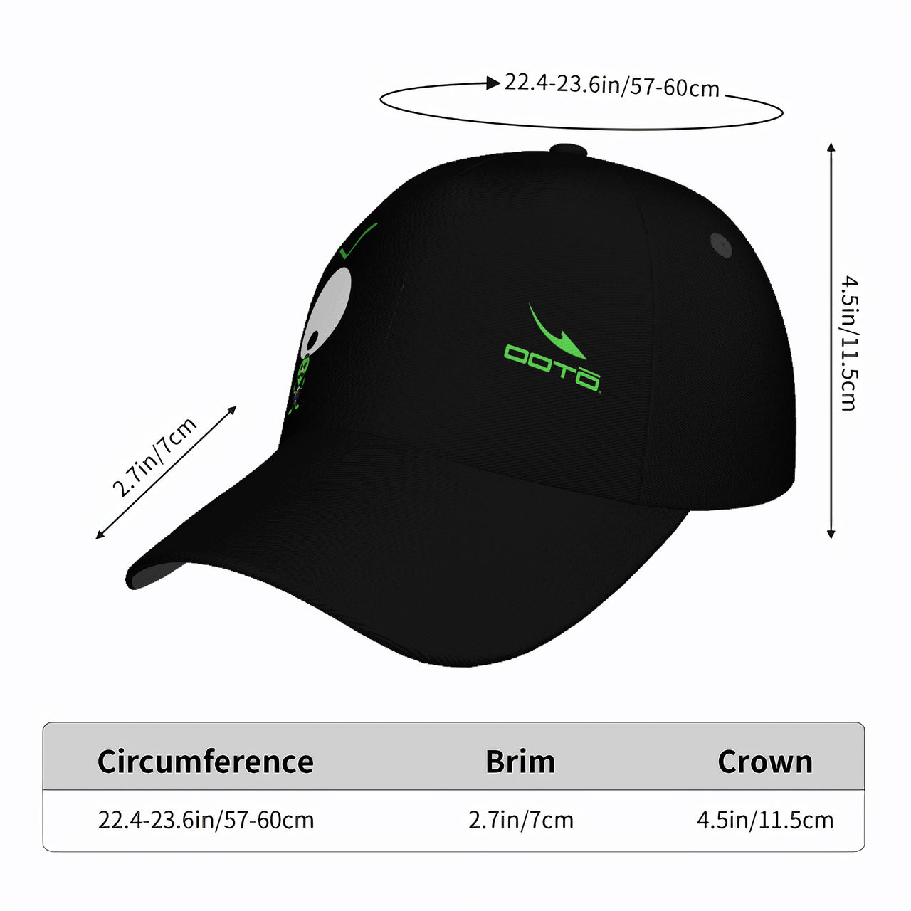 OOTO - AL IN LINE OF SIGHT - HC_T9 Curved Brim Baseball Cap - 1 COLOR -