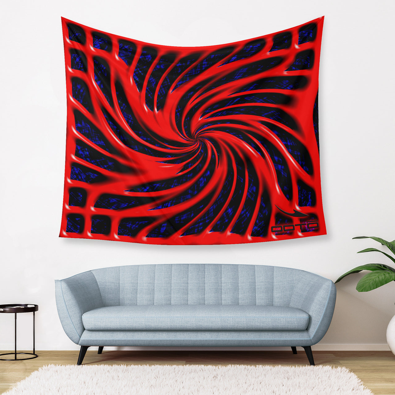 OOTO - GALACTIC FENCE COLLAPSE INTENSIFIES - Wall Tapestry - 3 SIZES -