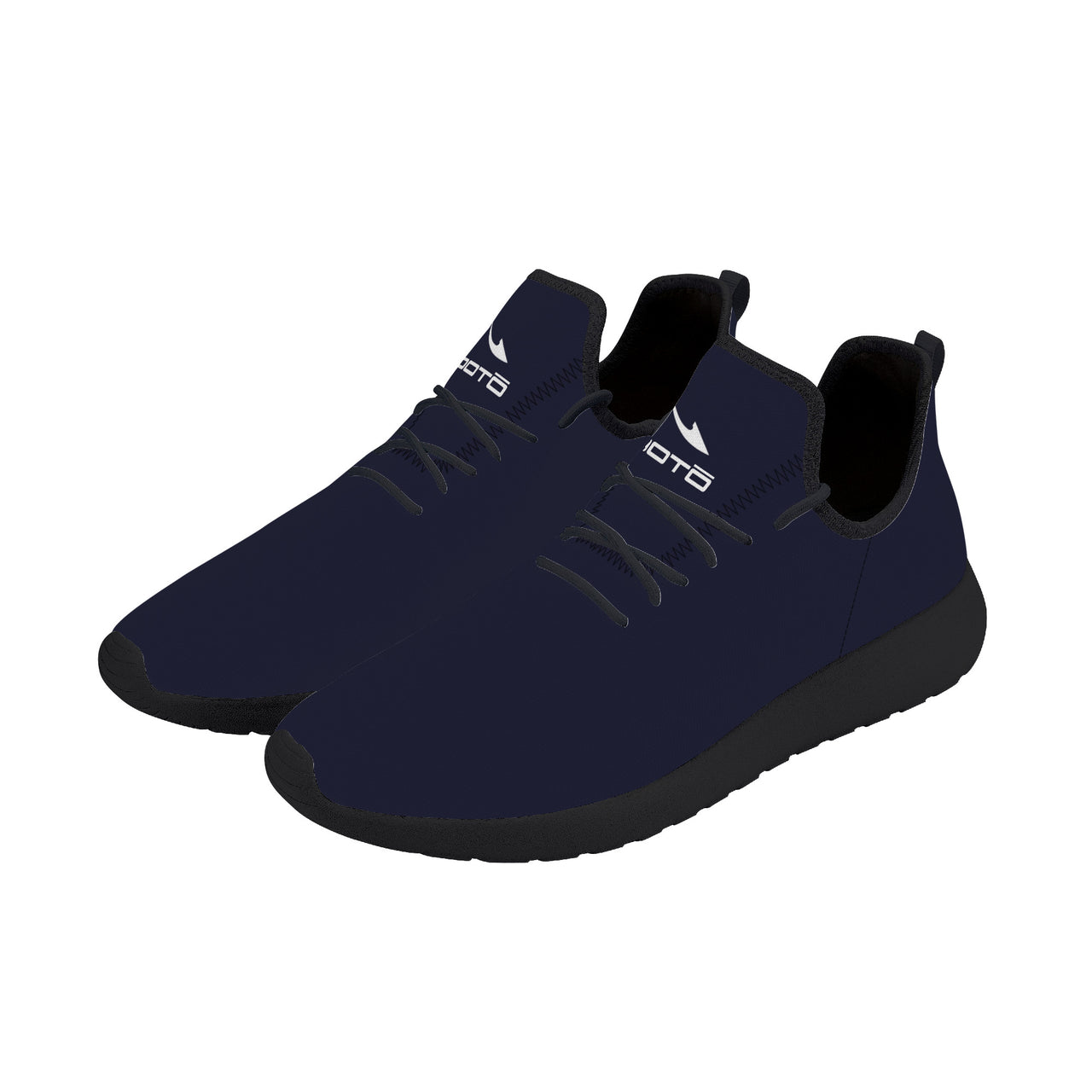 OOTO - Lightweight Mesh Knit Sneaker - DEEP BLUE - Black soles - 1 COLOR -