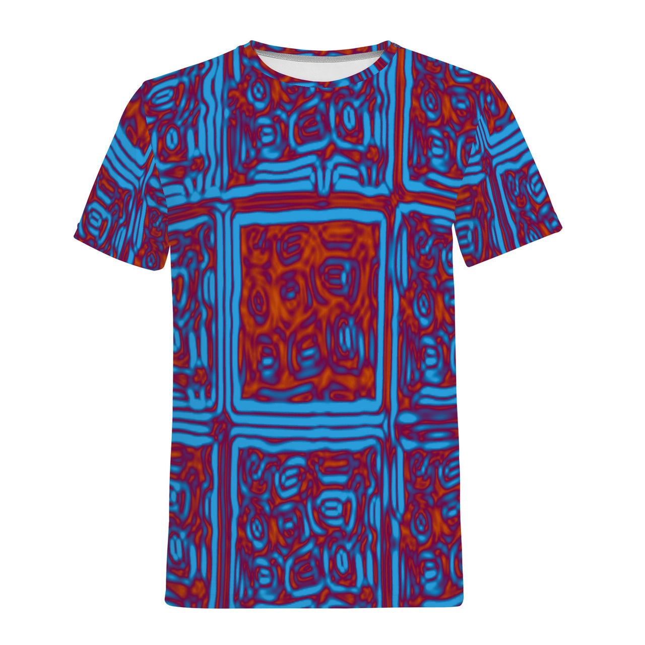 HIERO - D61 Men's All Over Print T-Shirt - 1 COLOR -