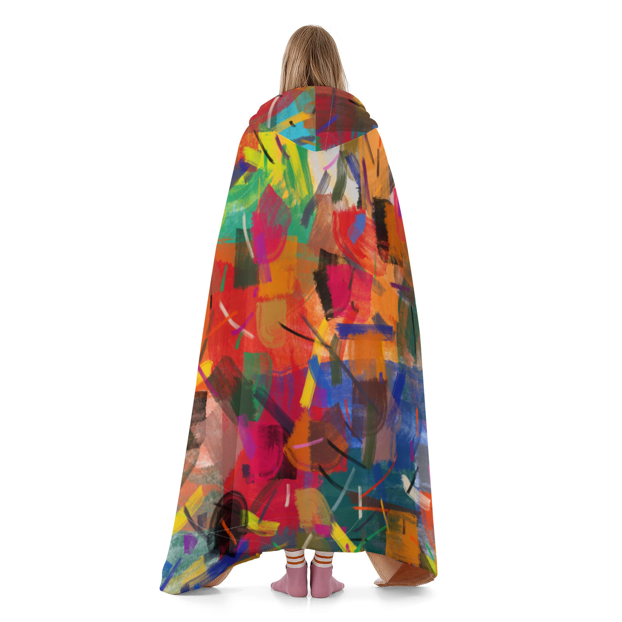 OOTO - A PAINTERS PALLET - SF_F15 Hooded Blanket - 2 SIZES -