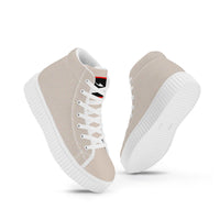 Thumbnail for OOTO - LIGHT SAND SPARK - SF_F54 Women's High Top - Platform Shoes - 1 COLOR -