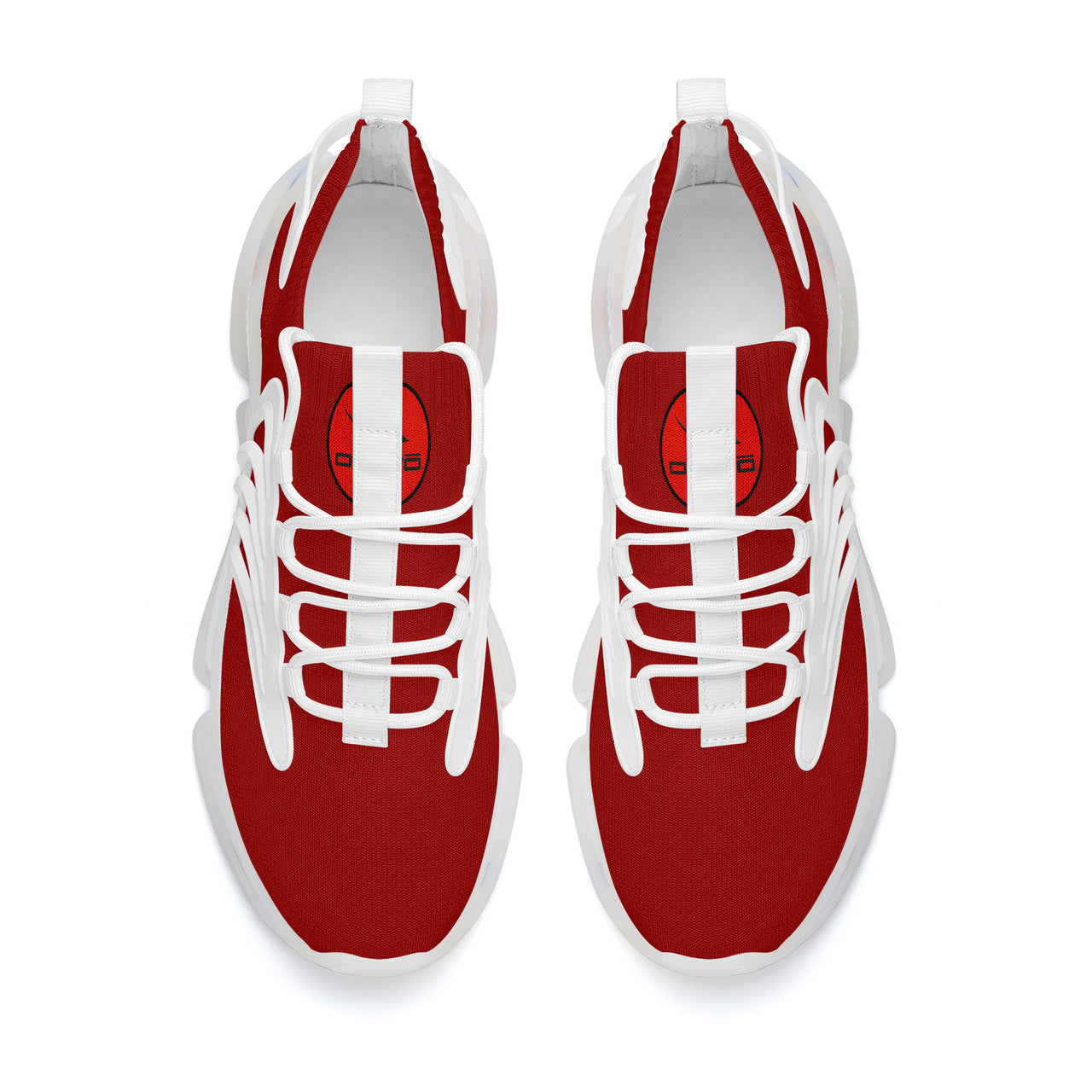 OOTO - Max React Sneakers - CLASSIC B & R - FLAG RED - 1 COLOR -