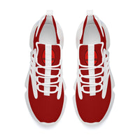 Thumbnail for OOTO - Max React Sneakers - CLASSIC B & R - FLAG RED - 1 COLOR -