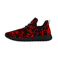 Thumbnail for OOTO - STATIC RED - Lightweight Mesh Knit Sneaker - Black soles - 1 COLOR -