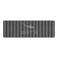 Thumbnail for OOTO - Yoga Mat - Steel grate Grey weave on Black -