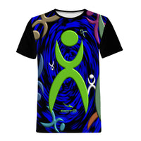 Thumbnail for GLYPHIC EN DIMENSIONAL GRASP - D61 Men's All Over Print T-Shirt - 1 COLOR -