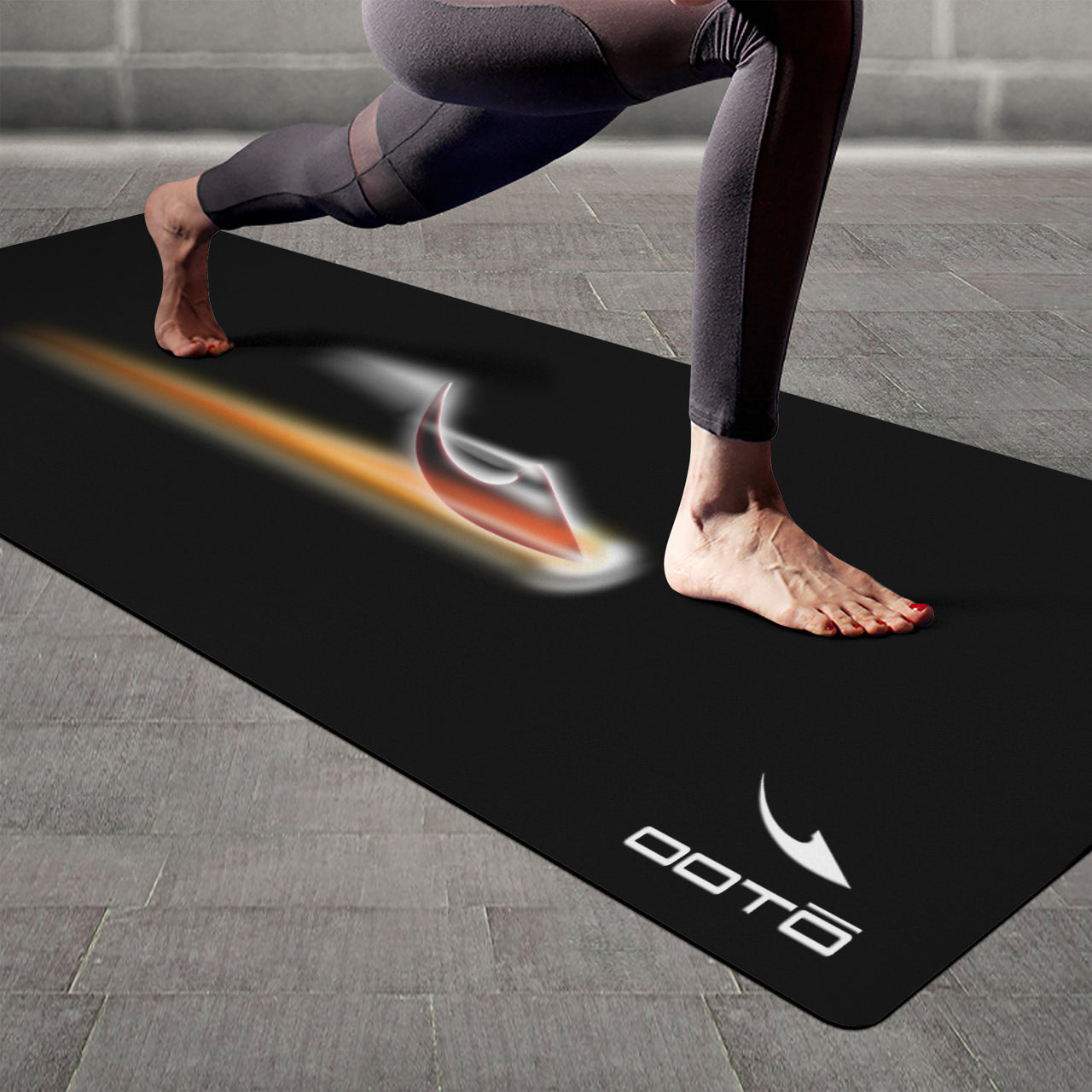 OOTO - Yoga Mat - Flaming Dash -