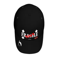 Thumbnail for OOTO - NOT FRAGILE - BIG STEPPIN GLYPHIC - HC_T9 Curved Brim Baseball Cap - 1 COLOR -