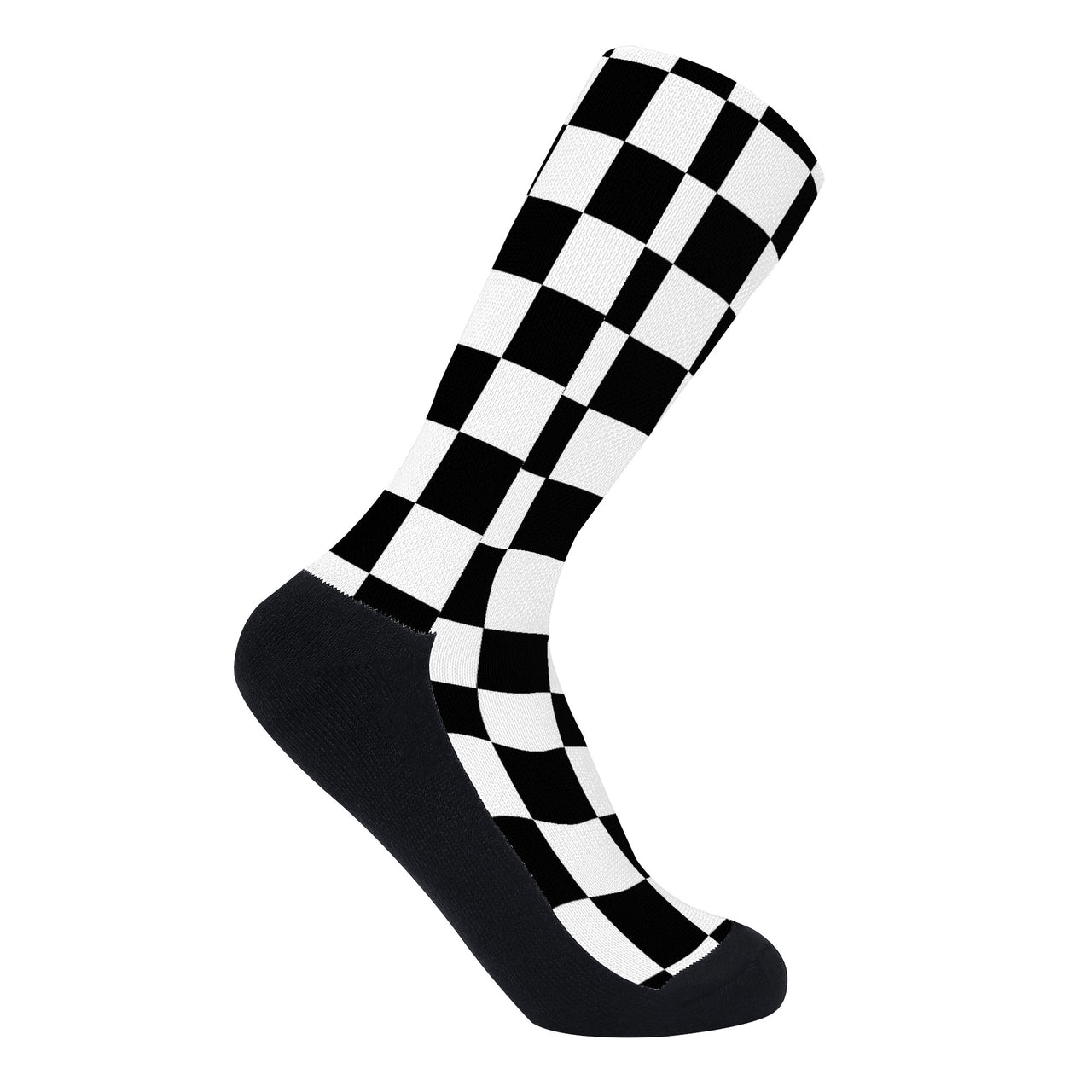 OOTO - CHECKERED - D45 Crew Socks - 2 SIZES -