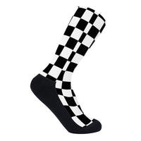 Thumbnail for OOTO - CHECKERED - D45 Crew Socks - 2 SIZES -